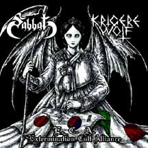 SABBAT / KRIGERE WOLF "E.C.A. (Extermination Cult Alliance)" CD