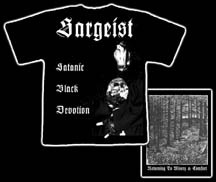 SARGEIST "Satanic Black Devotion" T-Shirt