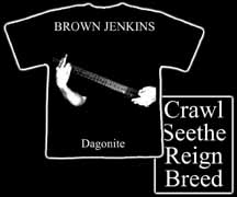 BROWN JENKINS "Dagonite" T-Shirt