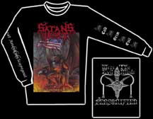 SATANS HOST "Great American Scapegoat 666" Long Sleeve T-Shirt