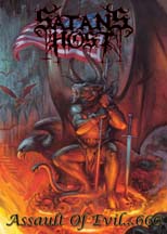 SATANS HOST "Assault Of Evil... 666" DVD