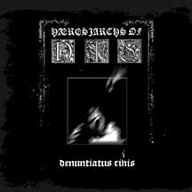 HAERESIARCHS OF DIS "Denuntiatus Cinis" CD