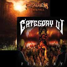 CATEGORY VI  "Firecry" / TRISKELYON "Downfall" CD Bundle Pack