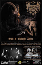 LUCIFERIAN RITES "Oath of Midnight Ashes” 11" x 17" Color Poster