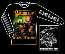 MAUSOLEUM "Defiling the Decayed" Long Sleeve T-Shirt
