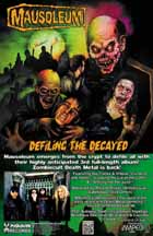 MAUSOLEUM "Defiling the Decayed" 11" x 17" Color Poster Lim. 250