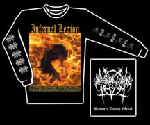 INFERNAL LEGION "Your Prayers Mean Nothing" Long Sleeve T-Shirt