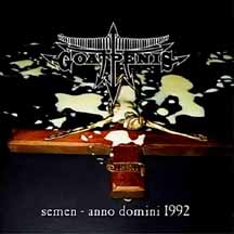 GOATPENIS "Semen - Anno Domini 1992 + Bonus" CD