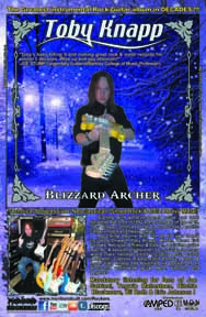 TOBY KNAPP "Blizzard Archer" 11" x 17" Color Poster