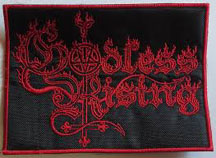 GODLESS RISING "Logo" Woven Patch