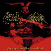 SABBAT / LUCERA "Japanguanos Chocha's Attack"  Split CD